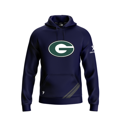 [FOLHSMNV-YXS-LOGO2] Decker Summit Hoodie (Youth XS, Navy, Logo 2)