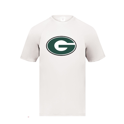 [2790.005.S-LOGO2] Men's Smooth Sport T-Shirt (Adult S, White, Logo 2)