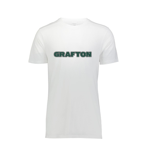 [FTSCUBWH-AS-LOGO1] Decker Men's Tri-Blend T-Shirt - Short Sleeve (Adult S, White, Logo 1)