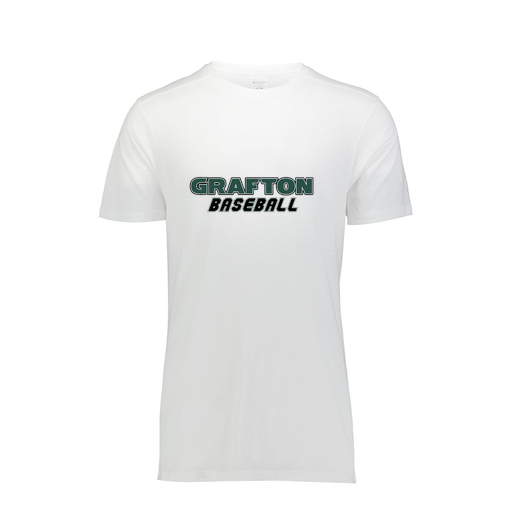 [FTSCUBWH-AS-LOGO3] Decker Men's Tri-Blend T-Shirt - Short Sleeve (Adult S, White, Logo 3)