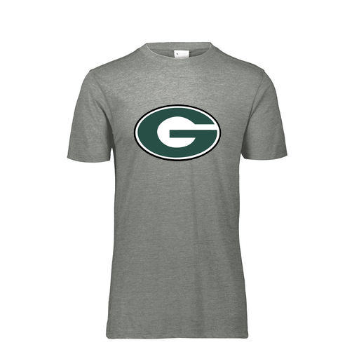 [FTSCUBGY-AS-LOGO2] Decker Men's Tri-Blend T-Shirt - Short Sleeve (Adult S, Gray, Logo 2)