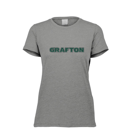 [3067.013.XS-LOGO1] Ladies Ultra-blend T-Shirt (Female Adult XS, Gray, Logo 1)