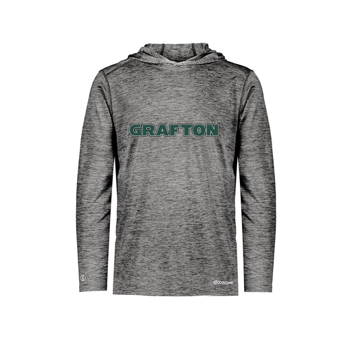 [FOLHCGBK-AS-LOGO1] Decker Men's Charge Hoodie (Adult S, Black, Logo 1)