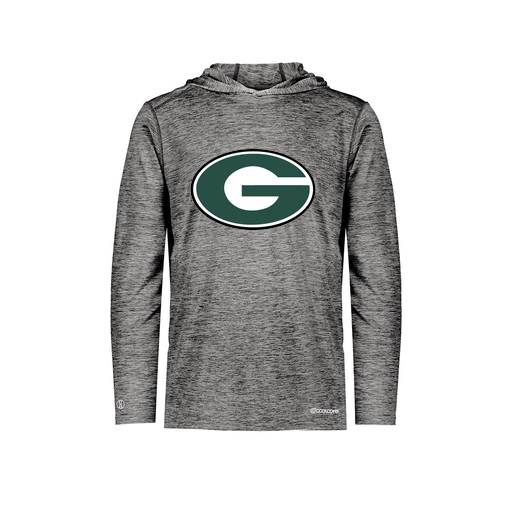 [FOLHCGBK-AS-LOGO2] Decker Men's Charge Hoodie (Adult S, Black, Logo 2)