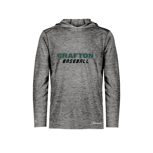 [FOLHCGBK-YS-LOGO3] Decker Youth Charge Hoodie (Youth S, Black, Logo 3)