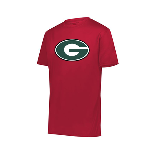[222819.083.XXS-LOGO2] Youth Movement Dri Fit Shirt (Youth XXS, Red, Logo 2)