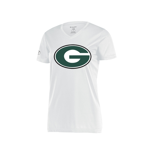 [222820.005.S-LOGO2] Ladies Movement Dri Fit Shirt (Female Adult S, White, Logo 2)