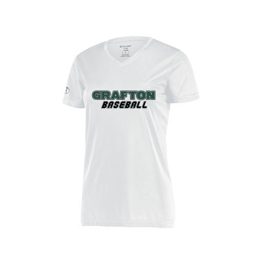 [222820.005.S-LOGO3] Ladies Movement Dri Fit Shirt (Female Adult S, White, Logo 3)